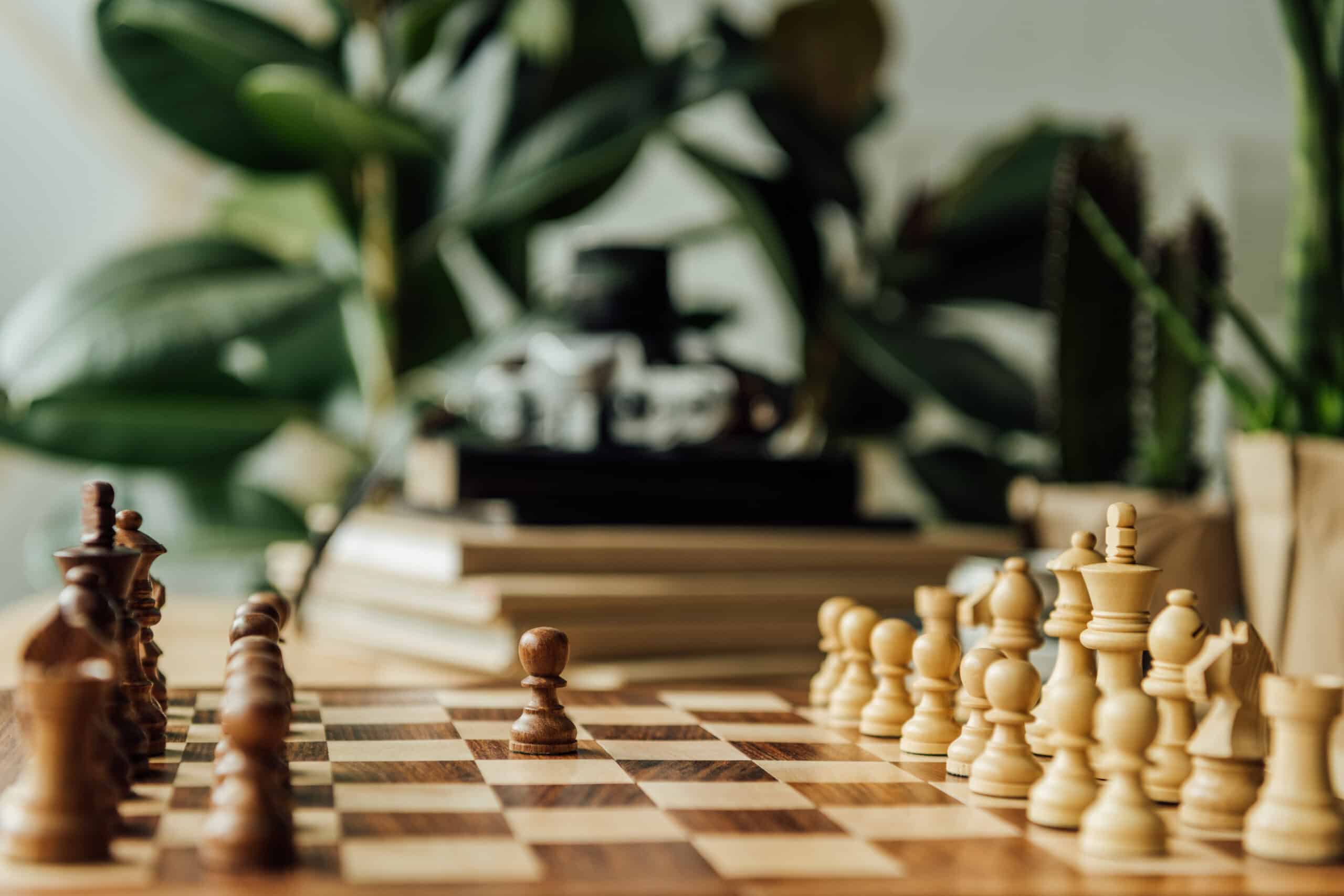 Investments Services Chessboard