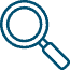 Icon of magnifying glass